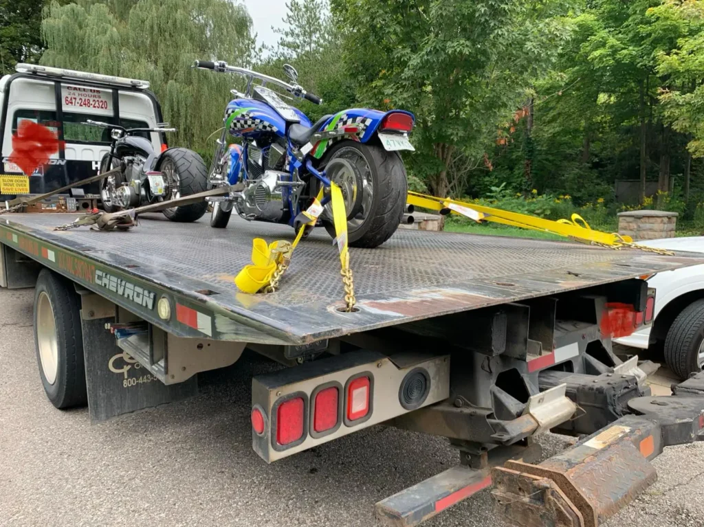 Motorcycle Towing Brock