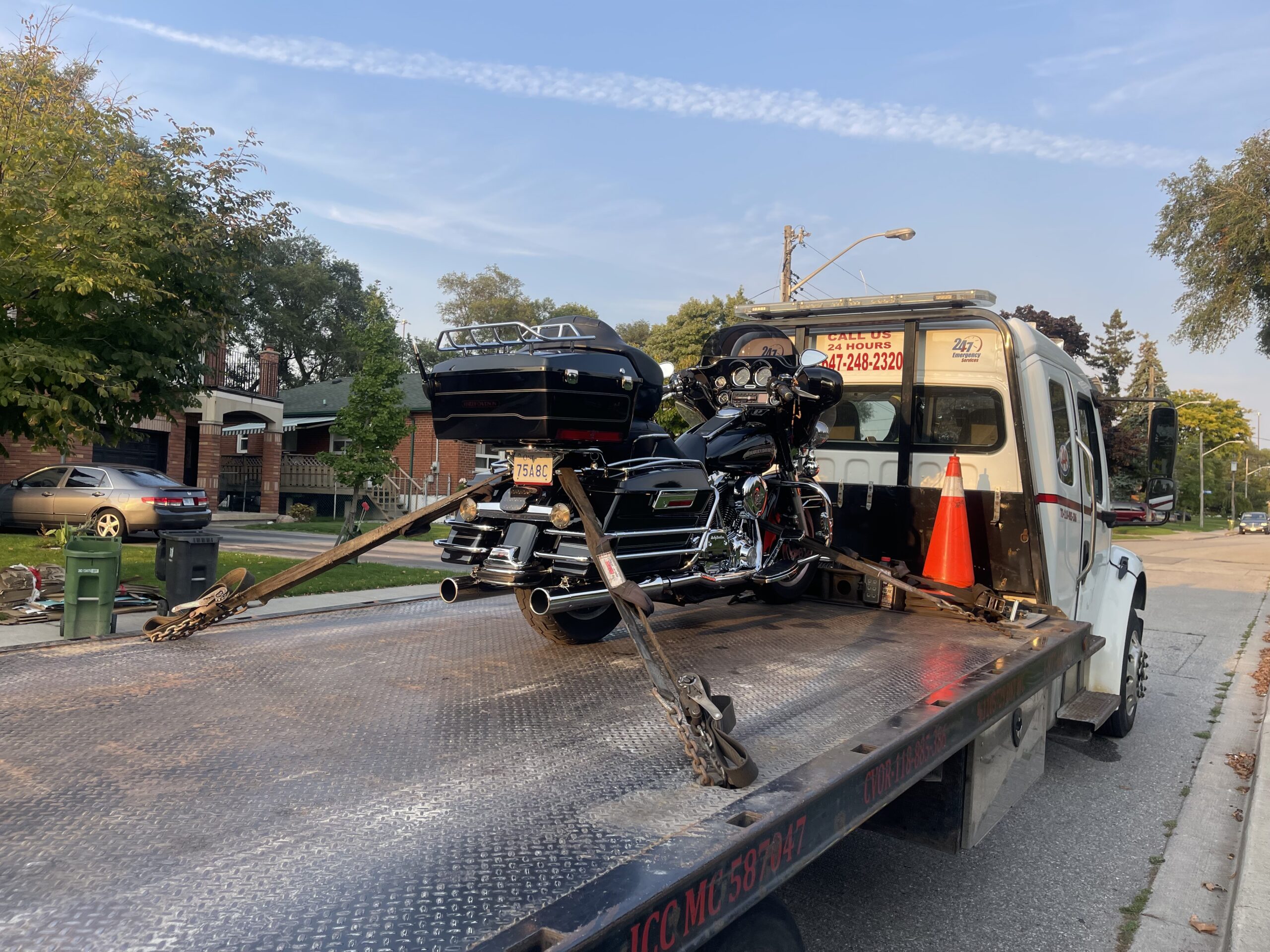 Motorcycle Towing Uxbridge