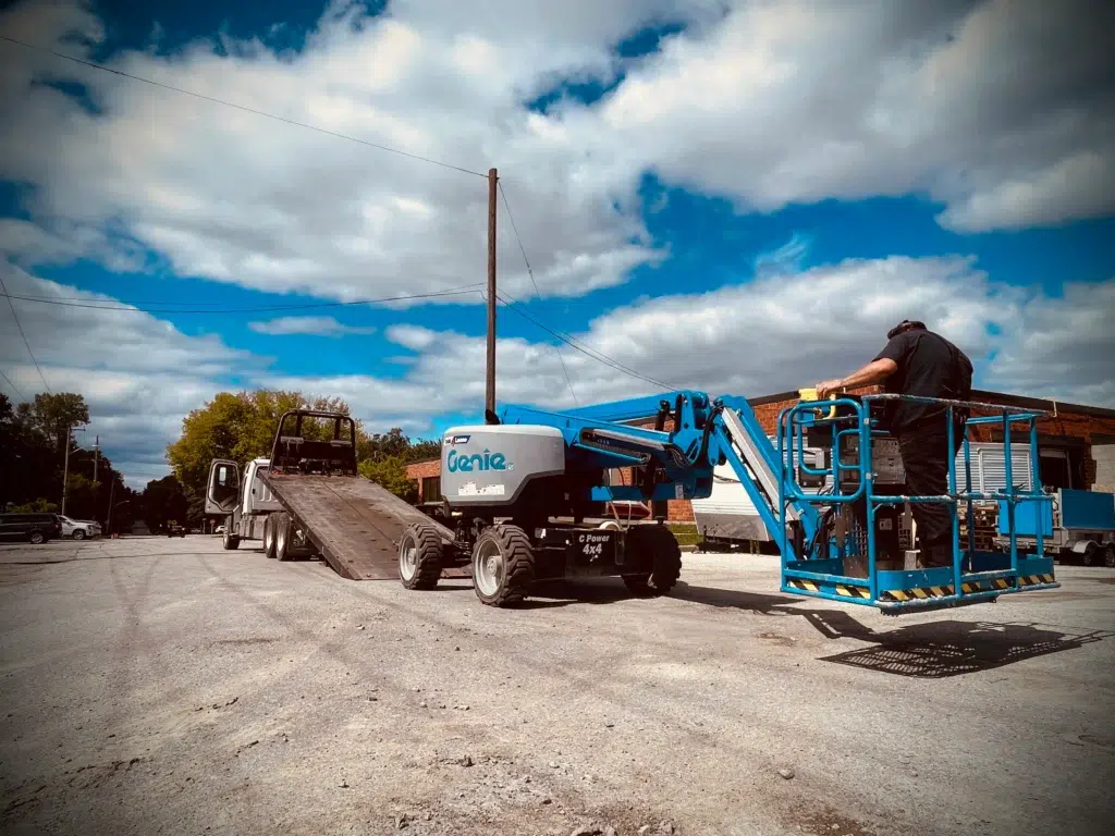 Construction Machinery Towing Pickering