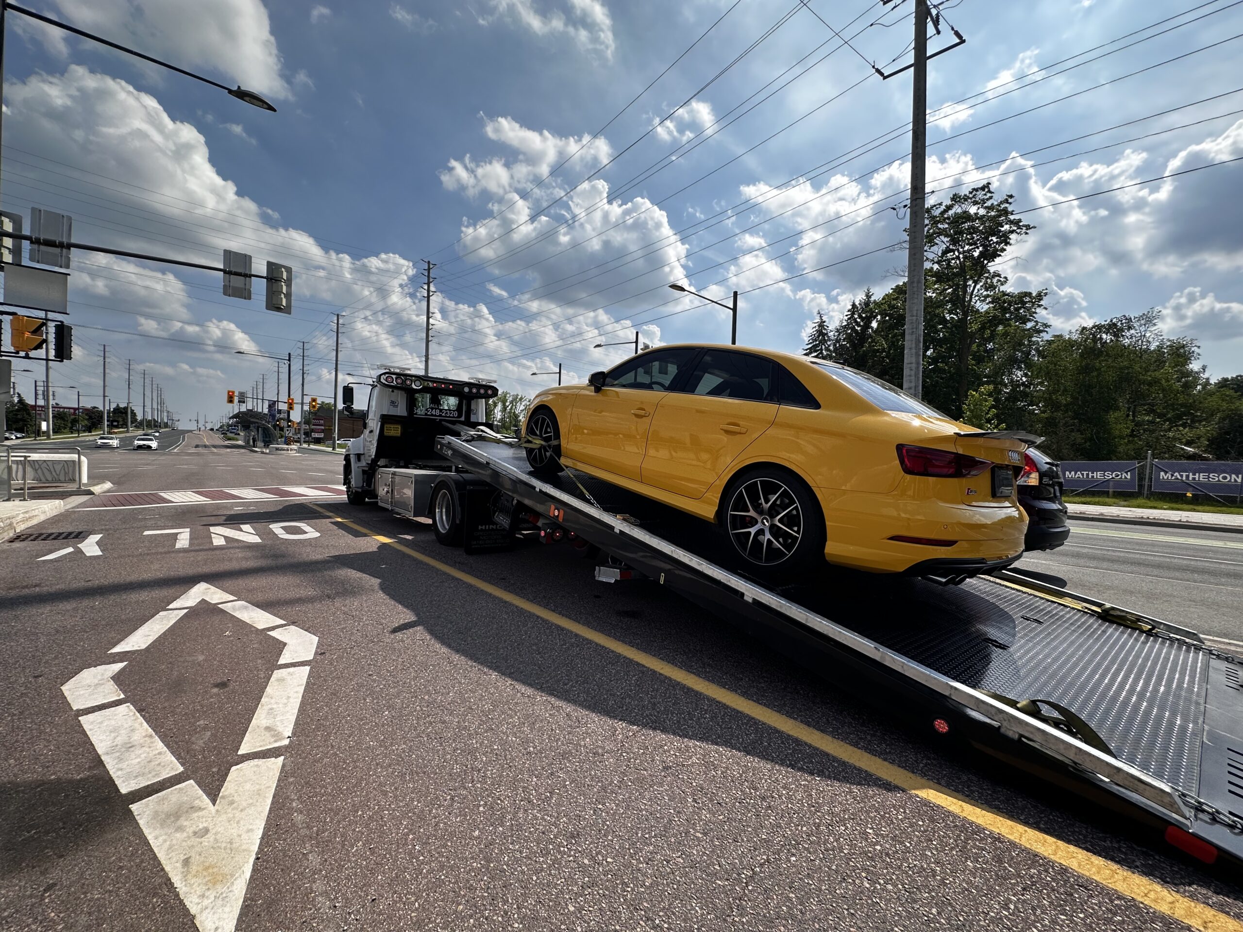 flatbed towing near me