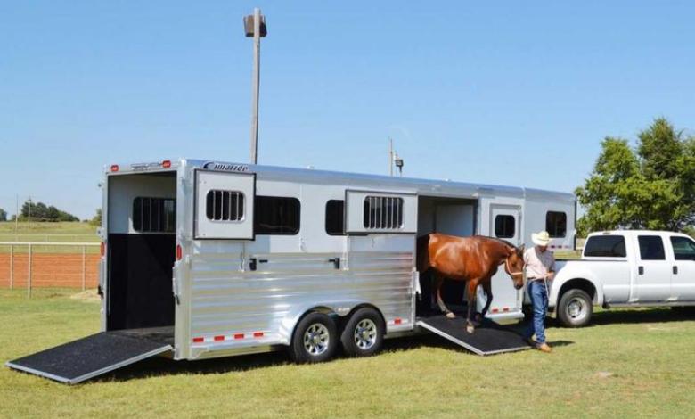 Horse on Trailer Ride