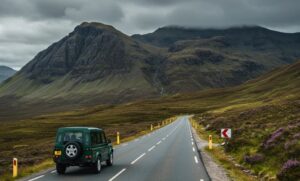 Mountain Road Driving